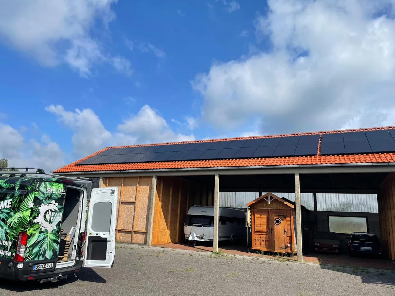 Photovoltaik Installation Projekt 11 von Evergreen Energiesysteme